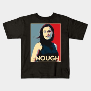 Enough Cassidy Hutchinson vintage obama hope style Kids T-Shirt